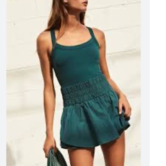 Free People Movement Skortsie Green XS - Picture 1 of 5